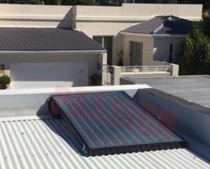China Home Use Flat Plate Solar Collector , Flat Panel Solar Water Heater CE / ISO factory