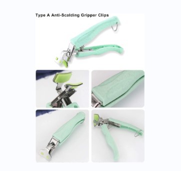 Anti Hot Tongs Stainless Steel Gripper With PP / ABS Handle