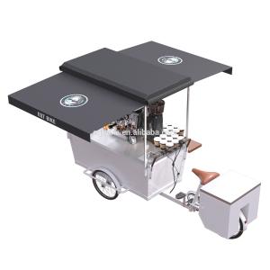 China Electric Pedal Disc Brake 500KG Mobile Coffee Bike factory