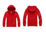 Lightweight Youth Sports Uniforms , Jersey Fabric Zipper Closure Sportswear For