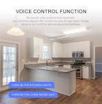 Glomarket Zigbee Smart Light Touch Glass Screen Wireless Switch 110-250V 10A