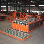Auto Pp Woven Poly Sack Carry Bag Production Line Heat Cold Cutting