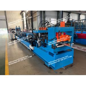Steel CZ Purlins Roll Forming Machine Controled By PLC
