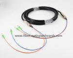 Underwater Waterproof Fiber Optic Patch Cords Jumpers Cables Duplex SC LC