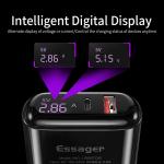 Essager 2021 Shining LED Display 3A Fast Charger USB Type Charger Cable USB PD
