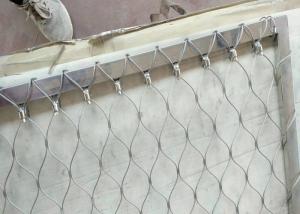 China Flyover Protection Balustrade Cable Mesh 3.0mm Wire Customized factory