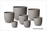 Charming Handmade Ceramic GRC Planter Pots Round Shape Weather Resistant