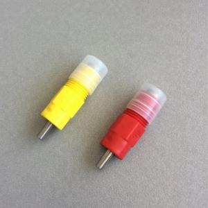 China Quail Broiler Nipple Drinker Poultry Drinking Line Parts Yellow Red factory