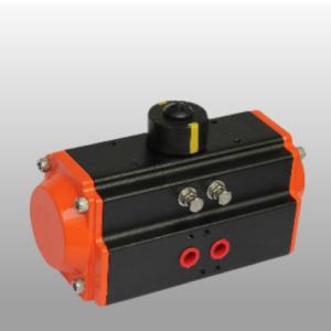China Rack And Pinion Aluminum Pneumatic Actuator For Ball And Butterfly Valve ISO5211 factory