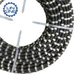 Diamond Wire Rope Saw for Mixed Steel-Concrete Cutting in Quarry Granite Cutting