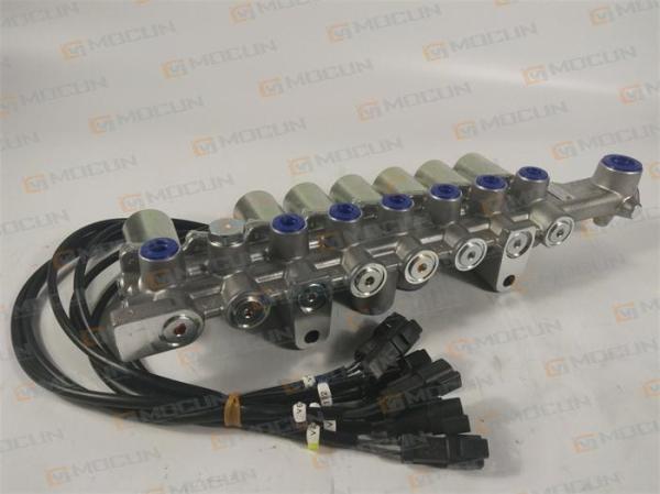 Double Break Excavator Solenoid Valve Assy For Excavator Hydraulic Pump 207-60