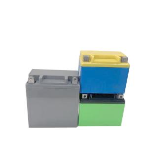 China Customize Multiple Colors Sealed Motorcycle Battery Lightest Motorcycle Battery factory