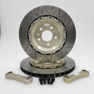 China HT250 Oversize Car Rear Disc Brake Parts 330*10mm Customized Bell Bracket factory