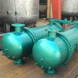 China 3.5kw 7kw Tubular Heat Exchanger System , High Pressure Shell And Tube Surface Condenser factory