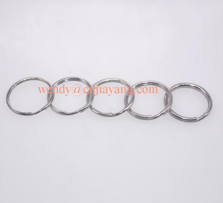 Vaiour types metal split keyring star shape and heart shape key split rings