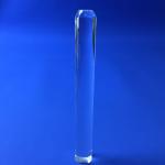 Clear Custom Made K9 Solar Cylindrical Light Guide Rod Prism For High Precision