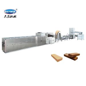 China 27 Plates 39 Plates Fully Automatic Wafer Making Machine SIEMENS Motor factory