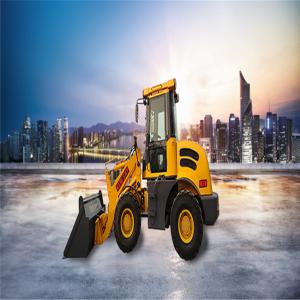 China Low Noise Single Bucket 1.6t Mini Wheel Loader Machine factory