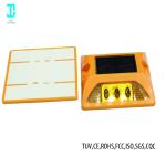 LED Safe Cat Eye Road Reflector Solar Dock Lights 100h After Fully Charged