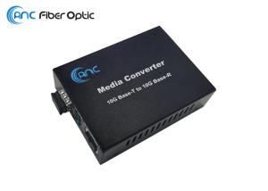 China 10 Gigabit Copper Fiber Optic Media Converter 10G Base T To 10G Base R factory