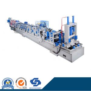 China Easy Operation Metal Steel Frame Profile C Purlin Cold Roll Forming Machine factory