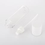 Refillable Clear Airless Pump Bottle Cream Lotion Bottle For Toiletries Liquid