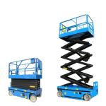 Self Propelled Electric Scissor Lift Platform 450kg 10m Hydraulic Aerial Work