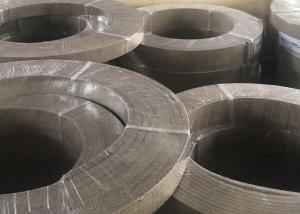 China Asbestos Free Resin Woven Brake Lining Rolls Heat Resisting With Copper Wires factory