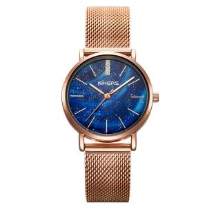 China 32mm Stainless Steel Milanese Band Ladies Fashion Wrist Watch Jewlery Watch for Women factory