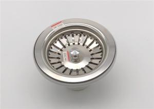 China Mirror Polish Sink Strainer Set Accessories OD 114 Mm Good Filter Effect factory