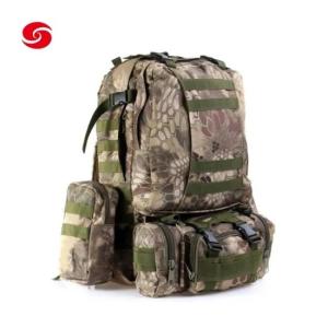 China High Quality Military Multifunctional Camouflage Army Police Tactical Backpack factory