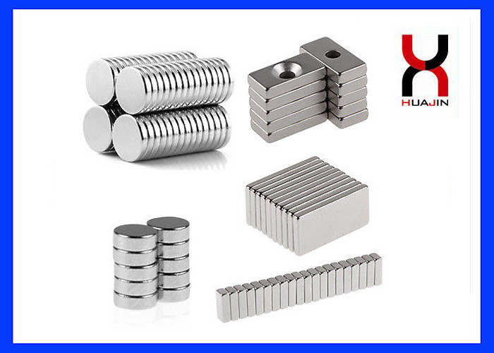 Color Zinc Round Countersunk Rare Earth Magnets For Mounting Screws