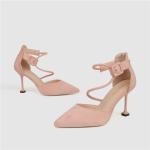 ZM031 A857-8 New Korean Style Strappy High Heel Pointed Sexy Single Shoes Women