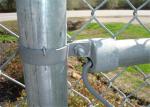Chain wire Fence for sale 65MM X 65MM X 4.00MM black powder coated