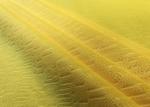 210GSM Soft 100% Polyester Embossed Pattern Micro Velvet Fabric - Yellow