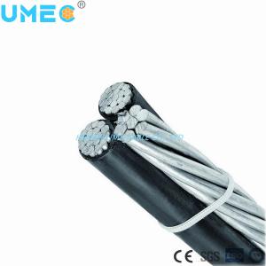 China Aluminum Conductor XLPE Insulated Triplex Service Drop Cable for Overhead Power Supply factory