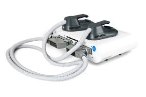 China Tesla Ems Laser 2 Handles Intensity Pulsed Electromagnetic RF 5000w Muscle Stimulator factory