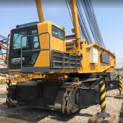 China Used Heavy Duty Crawler Crane with 24-96m Boom Length Hydraulic System and Cost-Efficiency Second Hand Lifting Crane factory
