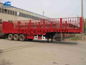 China Basket Semi Trailer Storage Containers 60 Tons Capacity To Carry Bulk Goods factory