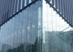 China High Performance Laminated Hard Coated Low E Glass With Solar Reflective Glasss factory