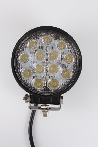 39W driving light round LED aluminum Car Lighting truck led work lamp 3w latv