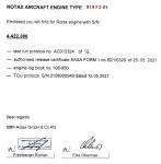 Rotax 914 F2-01 Aircraft Engine
