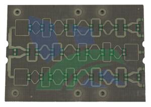China Rogers 5880 Immersion Gold PCB Board Military Medical Field ENIG factory