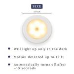Cordless Battery Motion Sensor LED Light Rechargeable Motion Sensor Closet Light