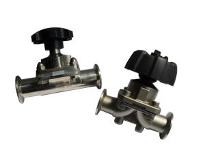China ASME BPE 2 Way Sanitary Diaphragm Valves 2'' X 0.065'' With Tri Clamp Ends factory
