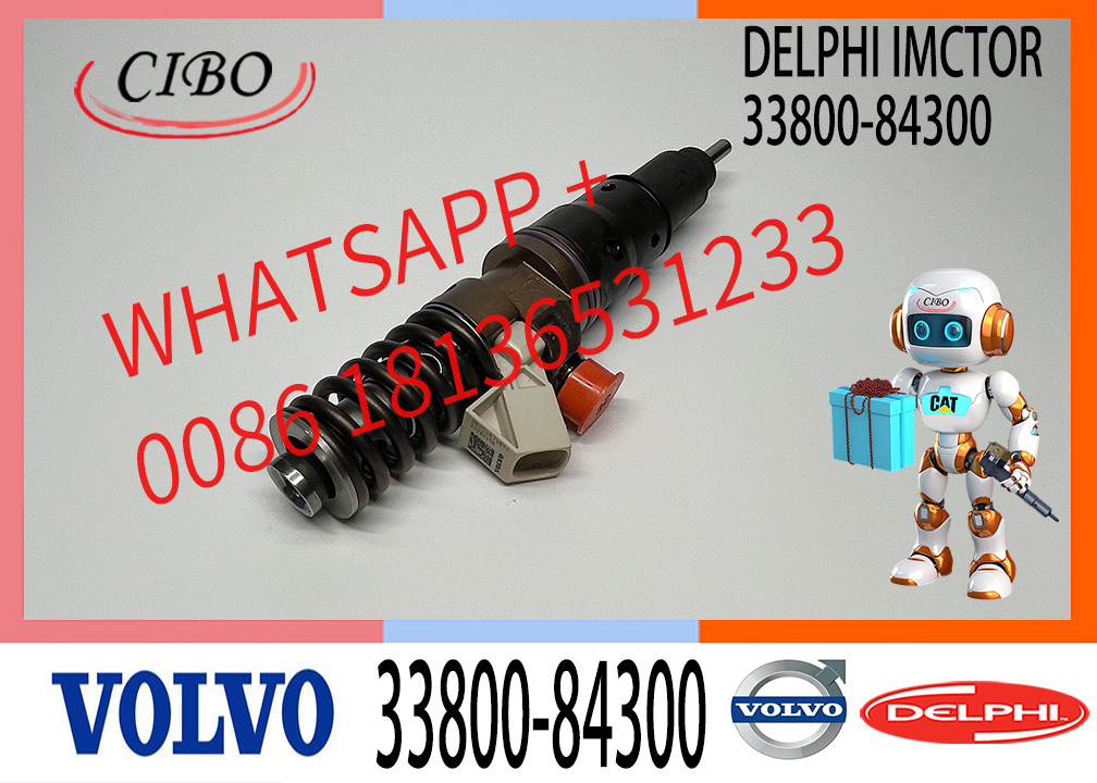 High Quality Engine Part Common Rail Diesel Injector 33800-84300 BEBE1R14001 BEBE1R14101
