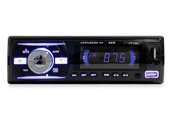 Universal 1Din car radio Colorful LED control LCD screen Car Bluetooth MP3
