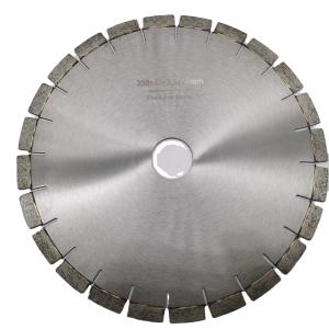 China Good Wear Resistance 350mm U Diamond Saw Blade for Cutting Granite Cold PRESS Process Type factory