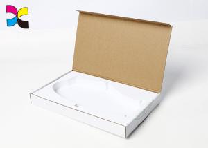 China Custom Made Small Jewelry Box / 250g Coated Duplex Board Gift Packing Box factory
