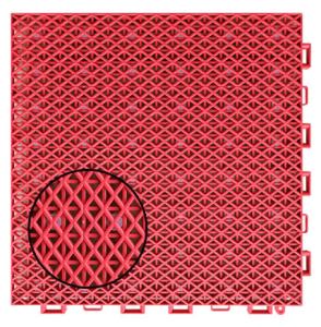 China Anti Skidding PP Interlock flooring Outdoor Waterproof Sports Surfaces factory